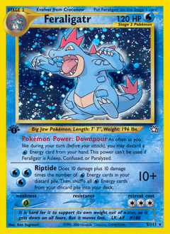 Pokemon Neo Genesis Feraligatr - 5