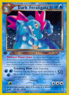 Pokemon Neo Destiny Dark Feraligatr - 5
