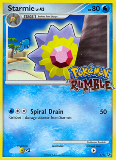 Pokemon Pokémon Rumble Starmie - 5