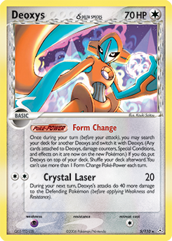 Pokemon Holon Phantoms Deoxys δ - 5