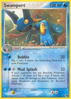 Pokemon POP Series 1 Swampert - 5