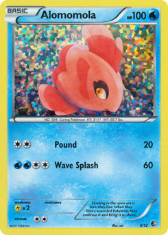 Pokemon McDonald's Collection 2011 Alomomola - 5
