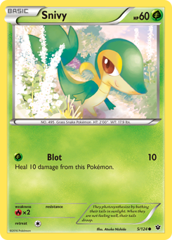 Pokemon Fates Collide Snivy - 5