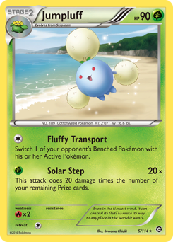 Pokemon Steam Siege Jumpluff - 5