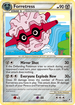 Pokemon Call of Legends Forretress - 5