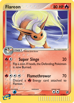 Pokemon Sandstorm Flareon - 5