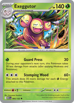 Pokemon Mega Evolution Exeggutor - 5