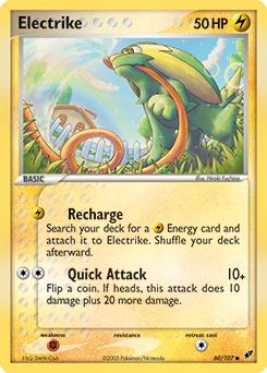 Pokemon Deoxys Electrike - 60