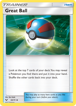 Pokemon Shining Legends Great Ball - 60