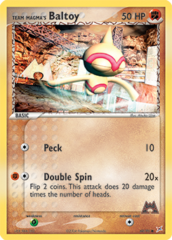 Pokemon Team Magma vs Team Aqua Team Magma's Baltoy - 60