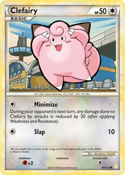 Pokemon HeartGold & SoulSilver Clefairy - 60