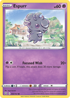 Pokemon Battle Styles Espurr - 60