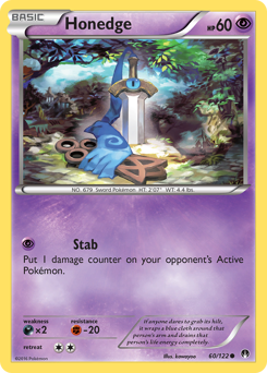 Pokemon BREAKpoint Honedge - 60