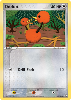 Pokemon Hidden Legends Doduo - 60