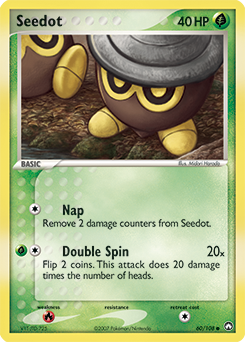 Pokemon Power Keepers Seedot - 60