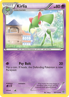 Pokemon Plasma Storm Kirlia - 60