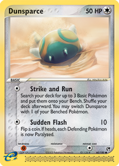 Pokemon Sandstorm Dunsparce - 60