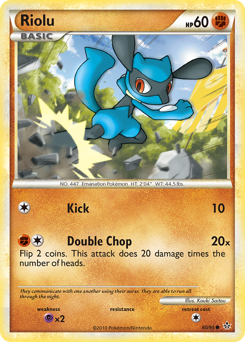 Pokemon HS—Unleashed Riolu - 60