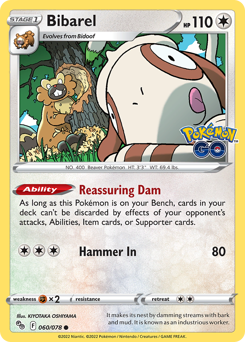 Pokemon Pokémon GO Bibarel - 60