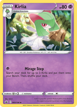 Pokemon Chilling Reign Kirlia - 60