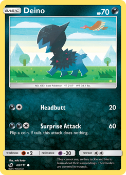 Pokemon Crimson Invasion Deino - 60
