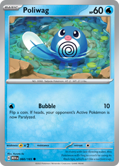 Pokemon 151 Poliwag - 60
