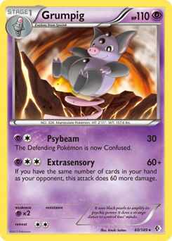 Pokemon Boundaries Crossed Grumpig - 60