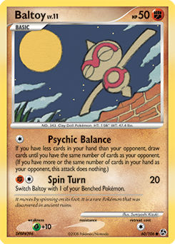 Pokemon Great Encounters Baltoy - 60