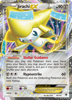 Pokemon Plasma Blast Jirachi-EX - 60