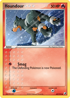 Pokemon Unseen Forces Houndour - 60