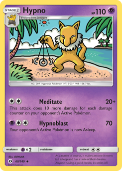 Pokemon Sun & Moon Hypno - 60