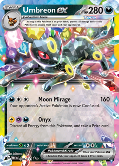 Pokemon Prismatic Evolutions Umbreon ex - 60