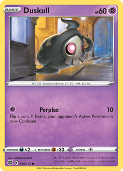 Pokemon Brilliant Stars Duskull - 60