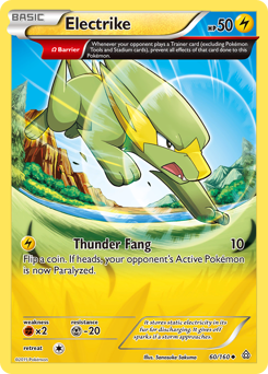 Pokemon Primal Clash Electrike - 60