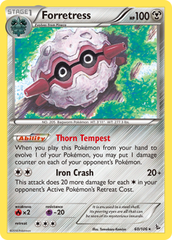 Pokemon Flashfire Forretress - 60
