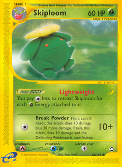 Pokemon Aquapolis Skiploom - 60