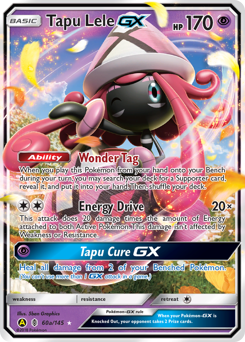 Pokemon Guardians Rising Tapu Lele-GX - 60a
