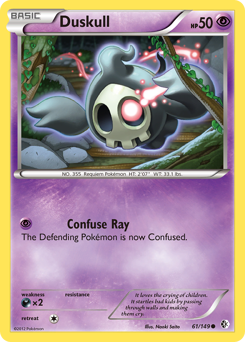Pokemon Boundaries Crossed Duskull - 61