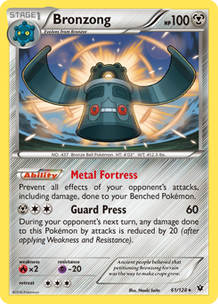 Pokemon Fates Collide Bronzong - 61