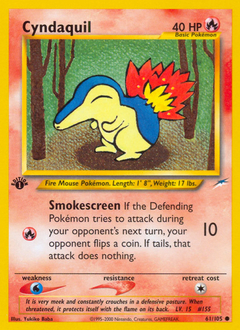 Pokemon Neo Destiny Cyndaquil - 61