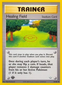 Pokemon Neo Revelation Healing Field - 61