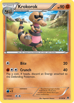 Pokemon Emerging Powers Krokorok - 61