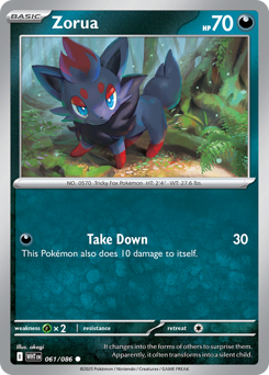 Pokemon White Flare Zorua - 61