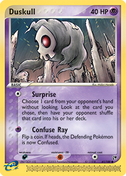 Pokemon Sandstorm Duskull - 61