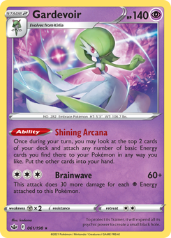 Pokemon Chilling Reign Gardevoir - 61