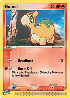 Pokemon Ruby & Sapphire Numel - 61