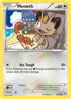 Pokemon Ancient Origins Meowth - 61