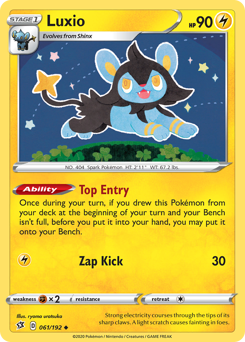 Pokemon Rebel Clash Luxio - 61