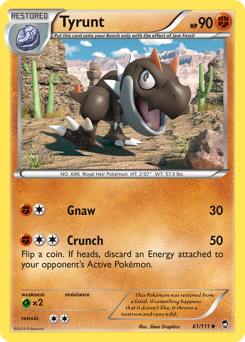 Pokemon Furious Fists Tyrunt - 61