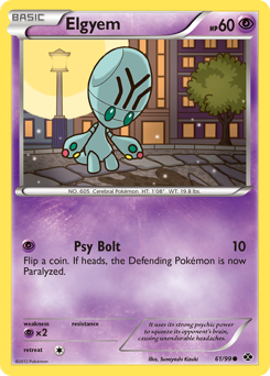 Pokemon Next Destinies Elgyem - 61
